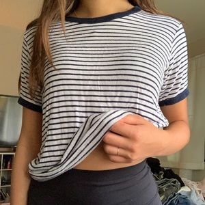 Brandy Melville striped tee